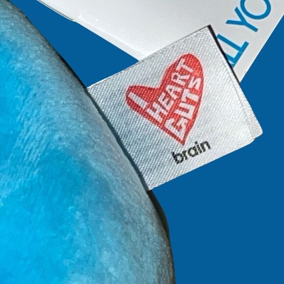 NWT I Heart Guts Brain All You Need Is Lobe Stuffed Plush Anatomy Toy STEM 11” - Picture 3 of 7